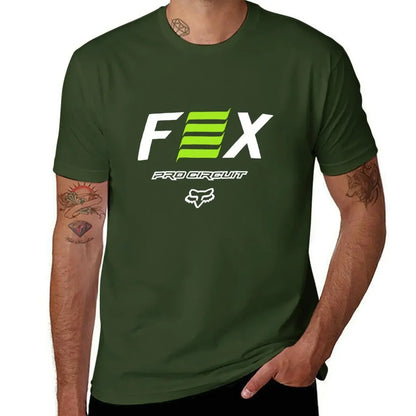 Fox-Clothing-Pro-Circuit-Short-Sleeve-Tech-Tee T-Shirt quick drying baggy shirts sublime anime shirts men