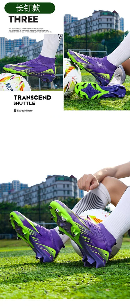New Men Football Boots Adult Society Original Indoor Professional Women Soccer Shoes Unisex Ultralight Football Shoes Sneakers