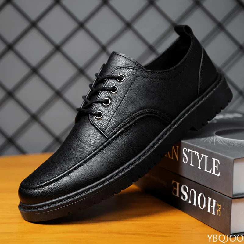 New Men Versatile Luxury shoes High Quality Dress Shoes Men Classic Business Leather footwear Fashion Men Casual Shoe Zapatos
