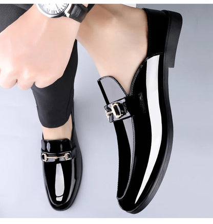 Men's shoes four seasonal new fashion outdoor leather shoes comfortable soft soles non slip lightweight plus size casual shoes