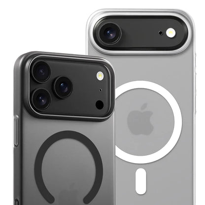Luxury Ultra Thin Magnetic Translucent Matte Case For iPhone 17 16 15 14 13 12 Pro Max Plus 17 Air For Magsafe Clear Back Cover