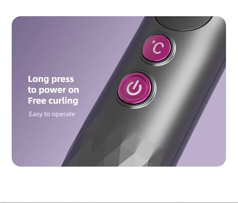 32MM Electric Rotary Curling Iron Automatic Hair Curler Negative Ion Air Rotating Curling Bar Professional Styling Tool