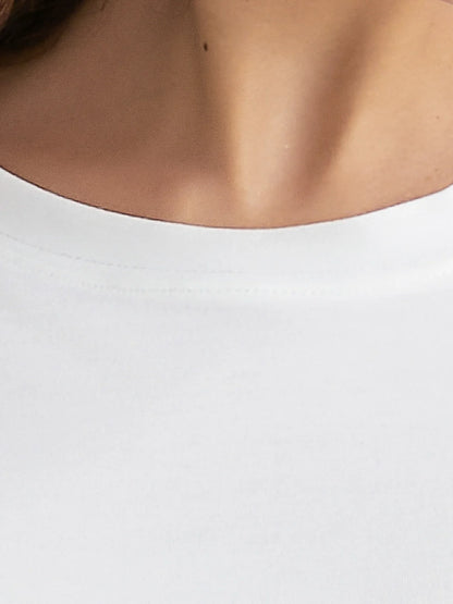 Summer Women's T-Shirt Original Design Fashion Letter Cartoon Bear Printed Women's Casual Crew Neck Short Sleeved Tops
