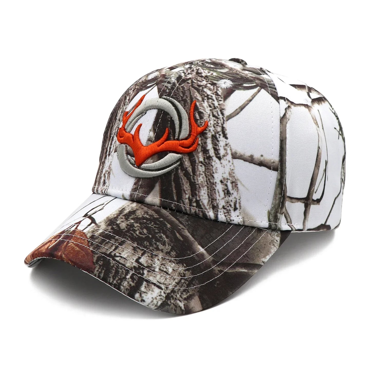 Baseball Cap Fishing Caps Men Outdoor Hunting Camouflage Jungle Hat 3D Deer Embroidery