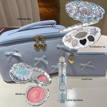 Makeup Set Box Full Swan Bear Garden Collection Embossed Blush Shine Lipstick Kit Foundation  All in Maquiagem Kit