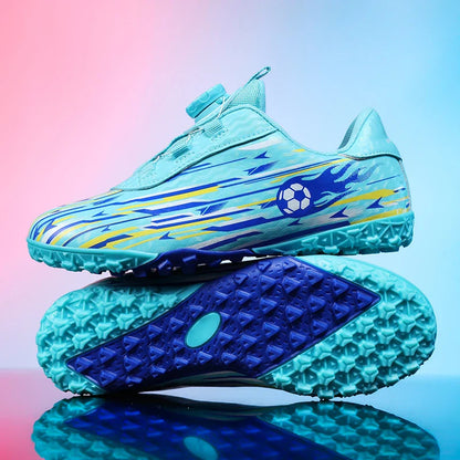 New Kids Football Field Boots Boys Girls Indoor Soccer Shoes Society Futsal Non Slip Professional Fast Men Soccer Cleats Sneaker