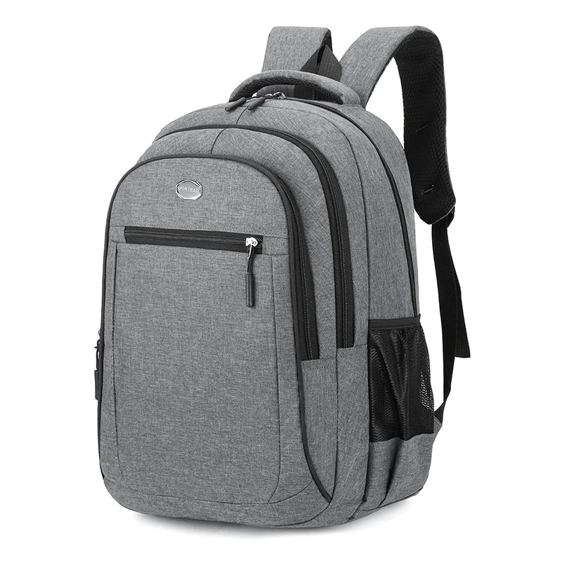 Large Capacity Backpack, Men's And Women's Student Computer BagMulti Pocket Waterproof And Wear-resistant Commuting Backpack,Chr