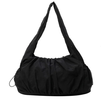 Hot Selling Fashion Nylon Pleated Women's Crossbody Bag 2026 New Casual Trend Versatile Large Capacity Tote Women's Shoulder Bag