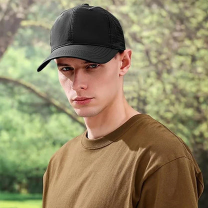 Big Size Summer Quick Drying Baseball Cap Man Breathable Large Plus Head Size Sun Hats Male Outdoor Sport Visor Cap Gorros