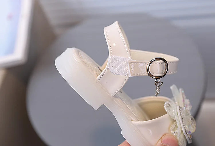 Kids From 2-9 Years Princess Shoes Summer Girls Sandals Casual School Kids Shoe Outdoor Beach Sandal Children's Student sneaker