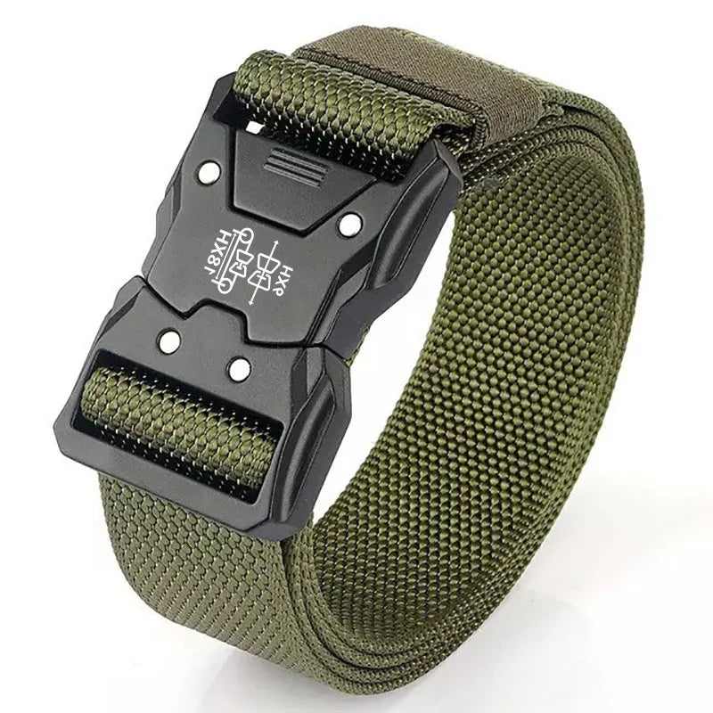 Men Belt Outdoor Hunting Tactical Belt Multi-Function Buckle Nylon Belt High Quality Marine Corps Canvas Belt Plastic buckle
