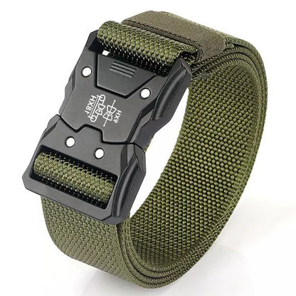 Men Belt Outdoor Hunting Tactical Belt Multi-Function Buckle Nylon Belt High Quality Marine Corps Canvas Belt Plastic buckle