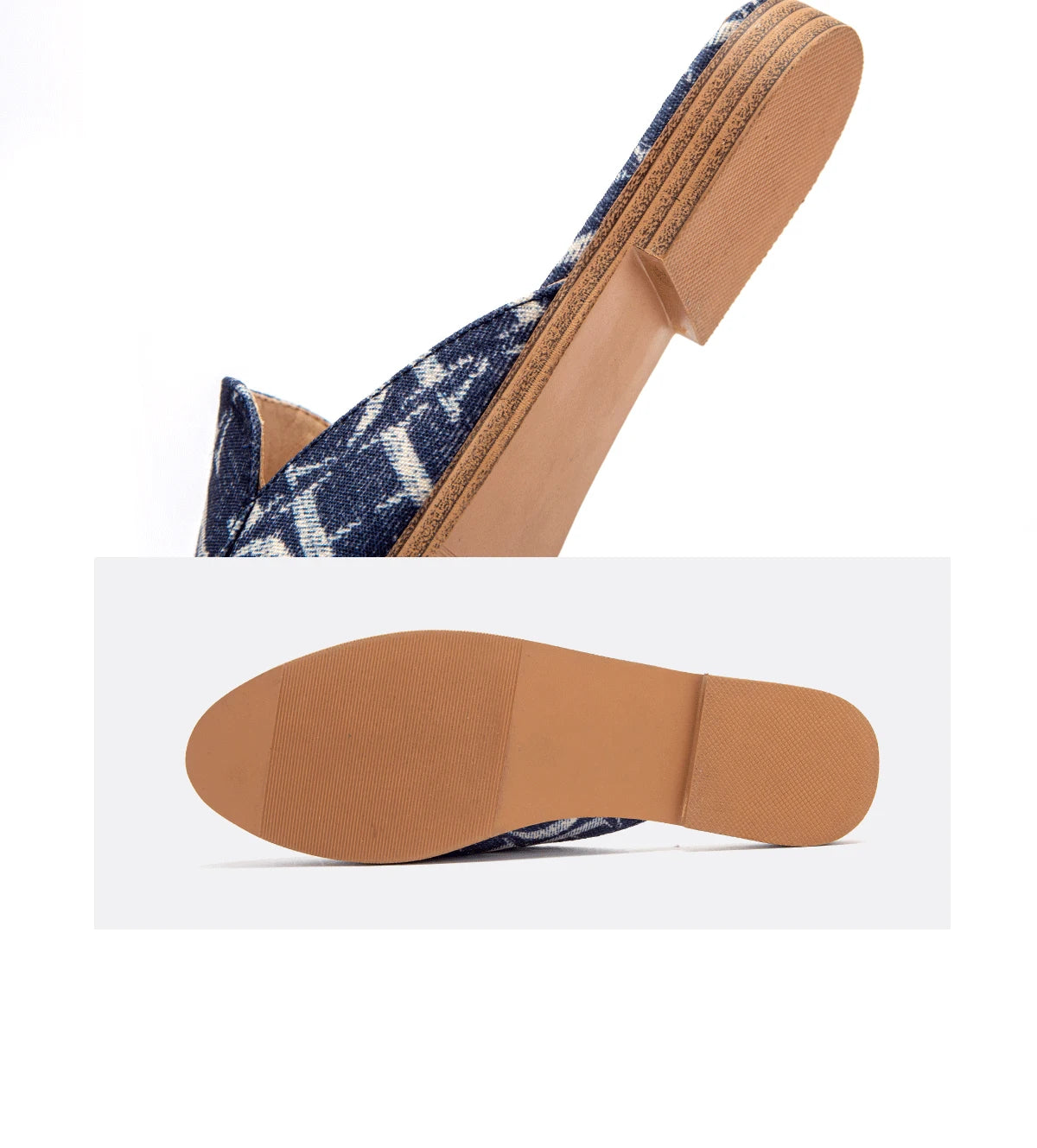 Women's Sandals Non Toe Outdoor Slippers Beach Shoes Luxury Summer New 2024 Slippers Women's Low Heel Shoes