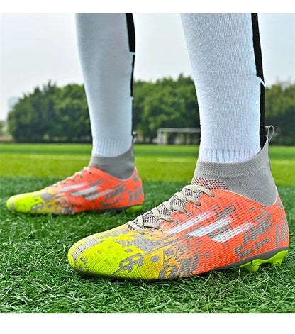 2024 Advanced Football Boots Ergonomic Design Football Shoes Durable Casual Wholesale Comfortable Fit Five Person Sports Shoes