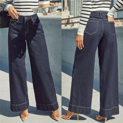 Women Autumn New Retro High Waist Pant