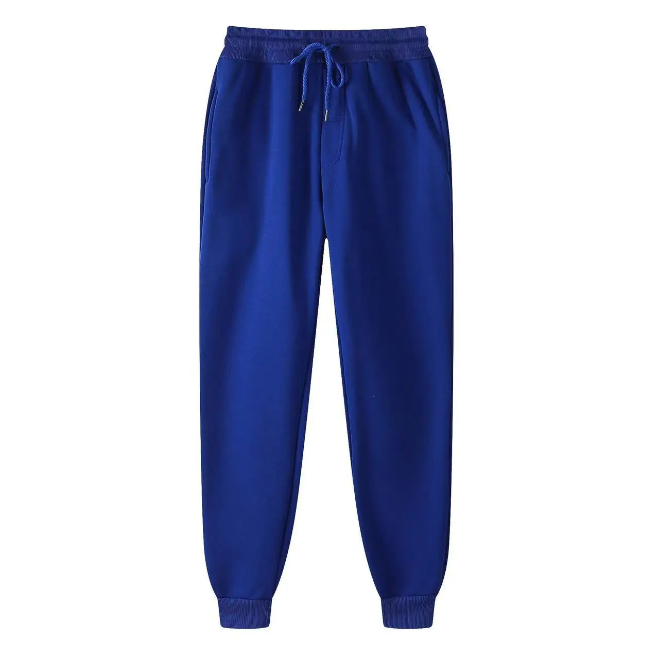 New Plus Size Men's Sweatpants 2XL 3XL Sportswear Elastic Waist Casual Baggy Pants Black Grey Cotton Joggers Male Loose Trousers
