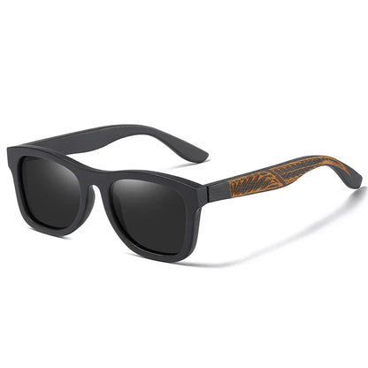 Natural Bamboo And Wooden Sunglasses VIP Manual Polarized Glasses Luxury brand Environmental Degradable Glasses Gift Box