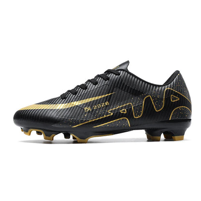 High Quality New Mens Soccer Shoes Society Ultralight Turf Soccer Cleats Kids Sneakers Training Football Boots Chuteira Campo