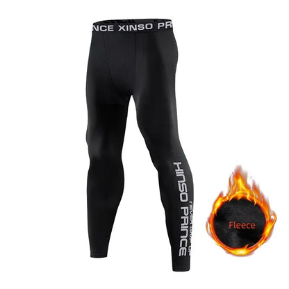 Men's Thermal Underwear Pants Winter Thick Fleece Lined Long Johns Warm Leggings Base Layer Bottoms Keep Warm Compression Tights
