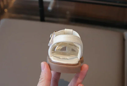 New Sandals Summer Children's Woven Casual Baby Shoes Girls Beach Shoes Slipper Size 22-31