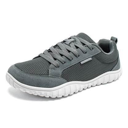 Mens Womens Walking Shoes Wide Toe Comfortable Casual Running Sneakers Lace Up Mesh Lightweight Shoes