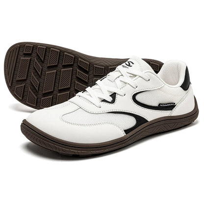 Unisex Barefoot Shoes Wide Width Minimalist Sneakers Zero Drop Classic Retro Outdoor Walking Shoes for Men Women