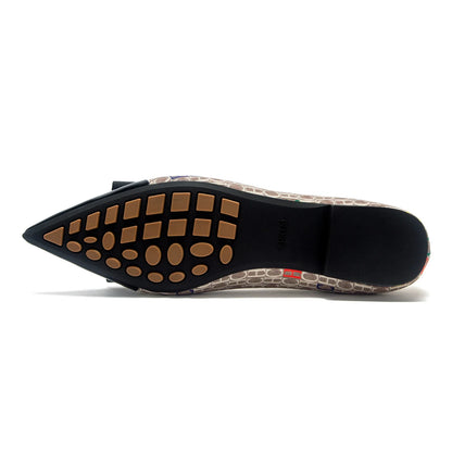 Women's Flat Shoes 2026 New Comfortable Sheepskin lined Casual Business Shoes
