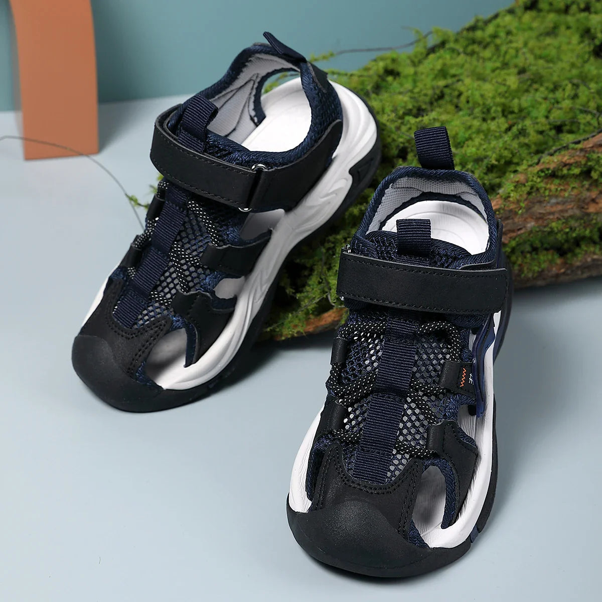 Boys' Outdoor Beach Sandals, River-Tracing Shoes, Sports Sandals