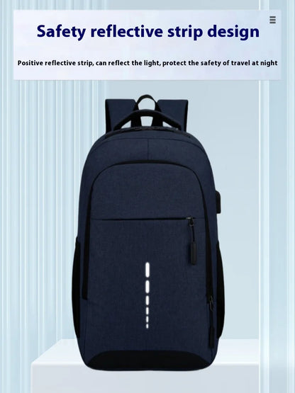 Nylon Backpack Simple And Fashionable Casual Backpack Business Commuting Computer Bag Large Capacity Backpack