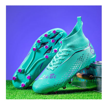 New MenFootball Boots High-quality  Soccer Shoes Professional Outdoor FG/TF Non-Slip Soccer Cleats Training Shoes Ultralight