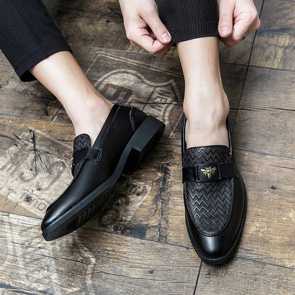 Fashion Size 6~13 Mens Dress Casual Leather Designer Wedding Mules Luxury Business Italian Slippers Loafers Oxford Shoes for Men
