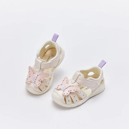 Toddler Sandals Summer Baby Girls Casual Shoes First Walkers Cool Fashion Sweet Butterfly Outdoors Sandal DB2221277-A