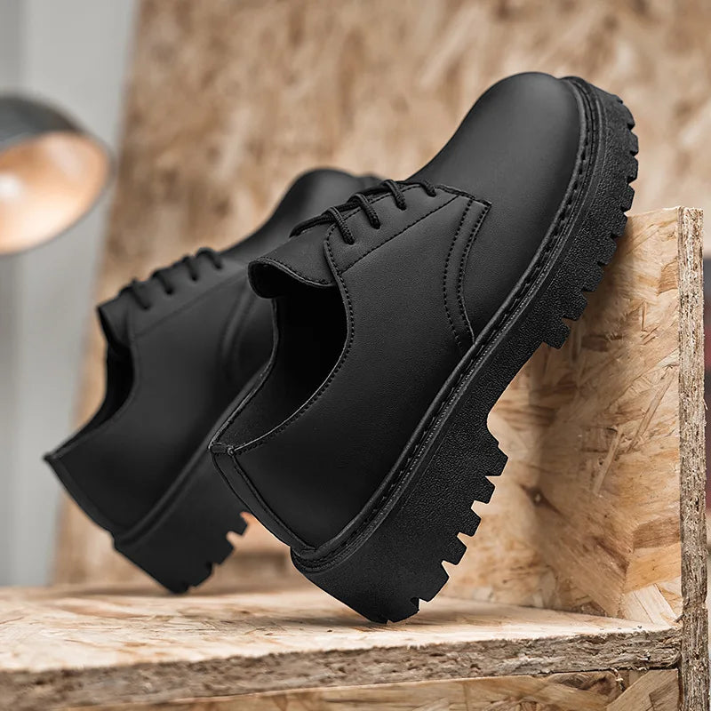 Men's formal shoes, business casual shoes, matte big toe shoes, handsome men's shoes, event party dress shoes