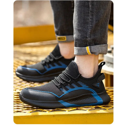 Labor Protection Shoes for Men and Women  Anti Smashing  Anti Piercing  Breathable and Lightweight