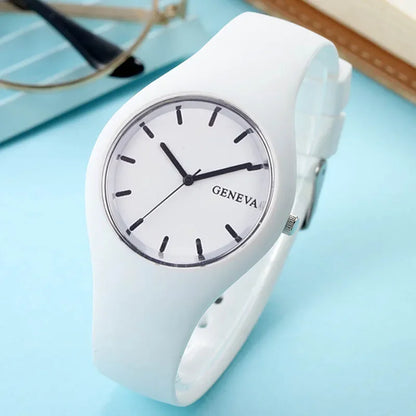 Women's Watches Famous Brand Quartz Watch Women Fashion Casual Sports Silicone Wristwatch Hot Kobiet Zegarka