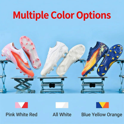 New Men Football Boots Training Breathable Soccer Shoes Wholesale Unisex Professional Ultralight Indoor Futsal Drop Shipping