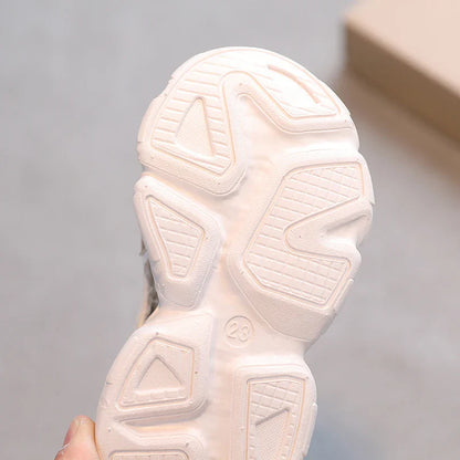 Kids Sports Sandals Fashion Classic 2025 Summer Boys Girls Beach Shoes Cut-outs Air Mesh Breathable Hollow Casual Fashion Sandal