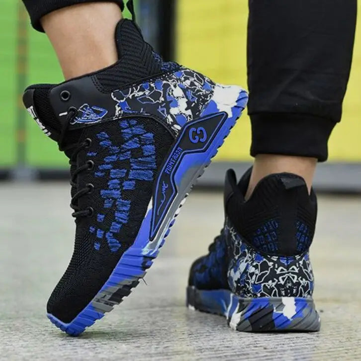 Indestructible Safety Shoes High Quality Men Steel Toe protective Safety Work Shoes Men anti-smash Puncture-Proof Safety Boots