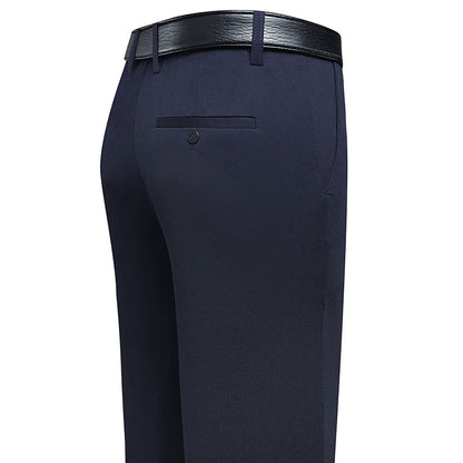 Four Season Men's Business Casual Pants Spring Summer Stretch Trousers Office Suit Pants Men Formal Pants Breathable Comfortable