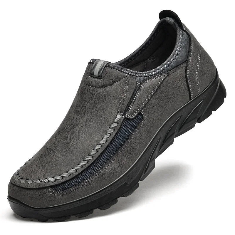 Sapatos Casuais Masculinos Respiráveis Mocassins Tênis Moda Confortável Plano Feito à Mão Retrô Lazer Mocassins Sapatos Masculinos