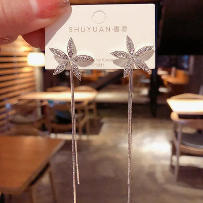 Simple Black Bow Love Earrings for Women Fashionable Personalized Beautiful Daily Accessories Party Jewelry Premium Gifts