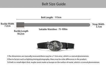 Retro Men's Belt Bohemian Style Fashion Personalized Belt For Men Women Punk Rock Y2K Belts For Jeans Dresses & Casual Wear