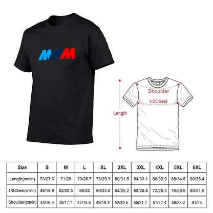 Bimmer M Series Badge High Performance T-Shirt funnys oversized tees aesthetic clothes fitted t shirts for men