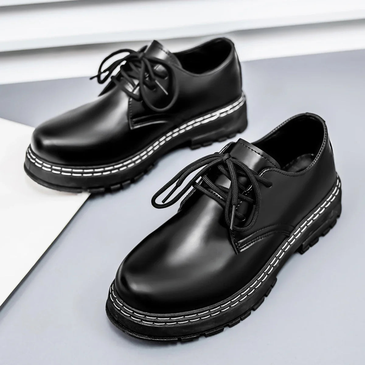 2026 men's new business casual sports shoes are versatile, comfortable, trendy, fashionable, plus size formal shoes, leather sho
