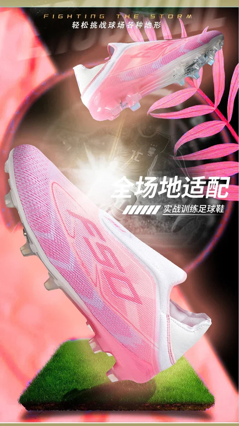 Men Professional TF Soccer Shoes Resistant Casual Grass Studded Male Non Slip Fast Foo451·a