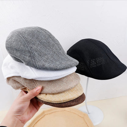 Men Berets Spring Autumn Winter British Style  Beret Hat Retro England Hats