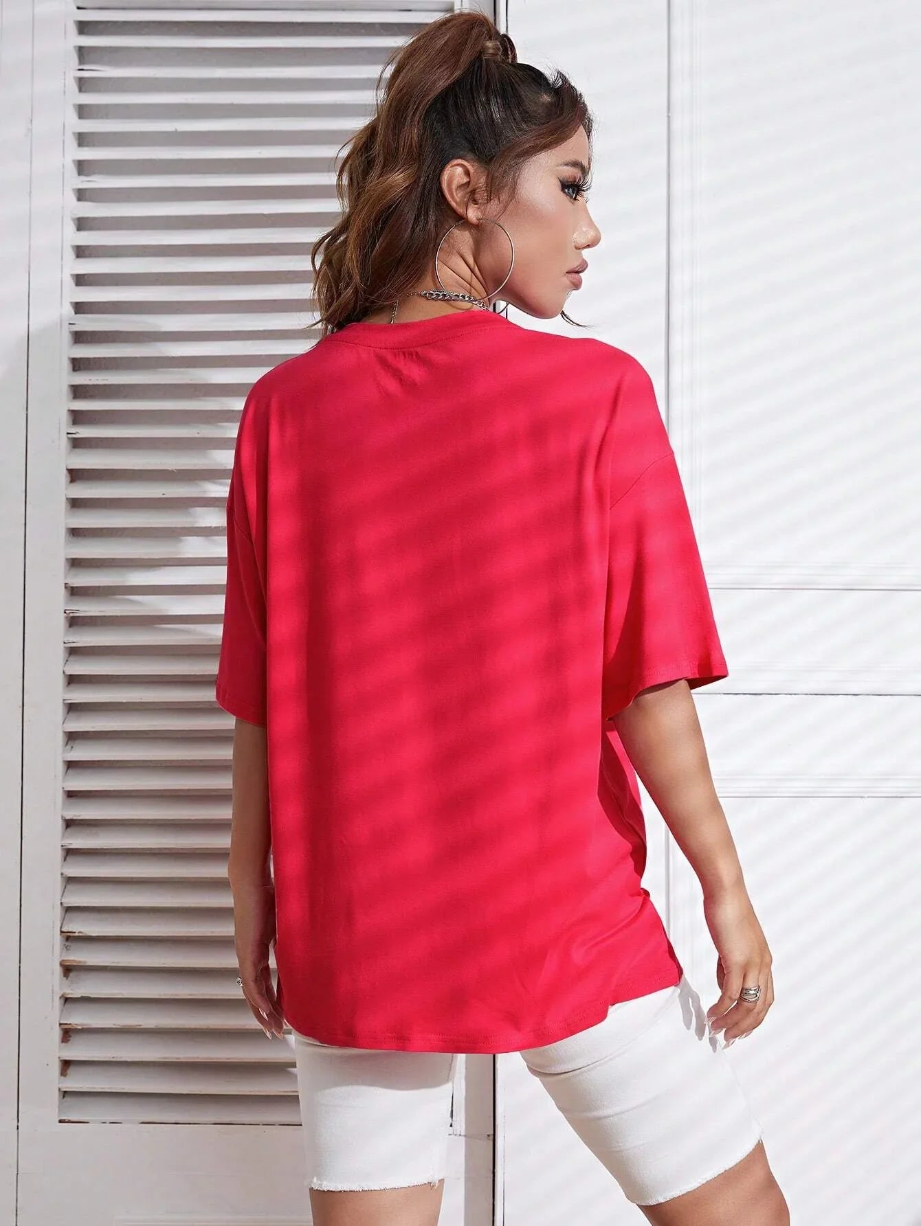 Cotton Solid Color Summer T Shirt Female Street Hip Hop T-shirts Cotton Casual Short Sleeve Comfortable Fashion Tee Tops