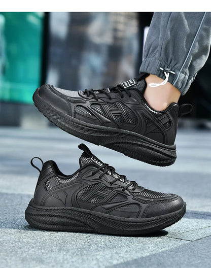 Shoes Four Seasons Breathable Light Non-slip Waterproof Oil-proof Kitchen work shoes Men's Outdoor Casual sports Shoe