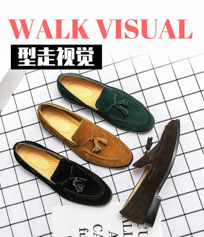 Casual Business Shoes Men Classic Social Office Loafers Men Large Size 48 Trend Casual Flat Party Loafers Male