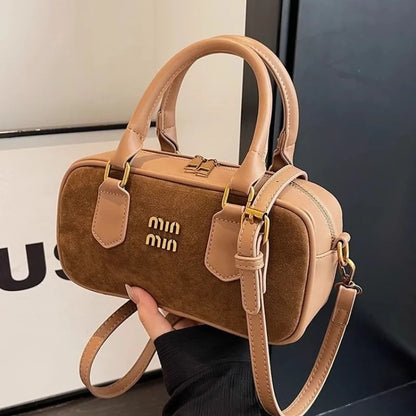 New Bowling Bag Women's Large-capacity Bag Fashionable Portable Messenger Bag